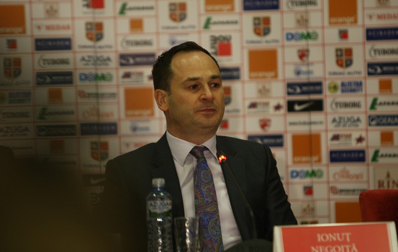 Ionuț Negoiță comentează zvonurile privind plecarea lui Mircea Rednic