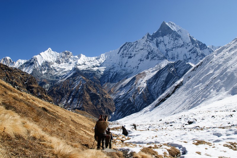 Cele mai înalte vârfuri muntoase - Muntele Annapurna