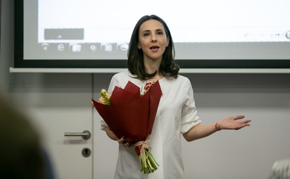 Andreea Răducan a anunțat recent că este însărcinată pentru a doua oară, urmând să nască un băiețel anul acesta. FOTO: Vlad Chirea