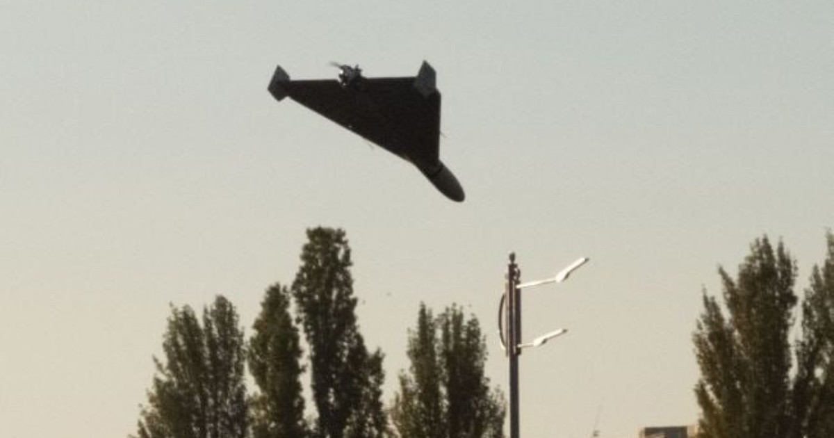 Imagine cu o dronă