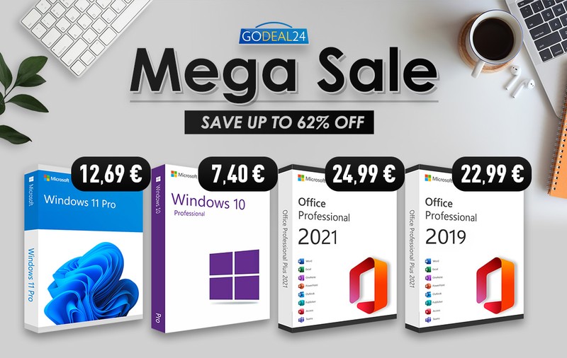 Cumpără Office 2021 cu licență pentru numai 12.99€! Acum este posibil datorită ofertelor Godeal24!