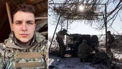 Militar ucrainean colaj foto profimedia