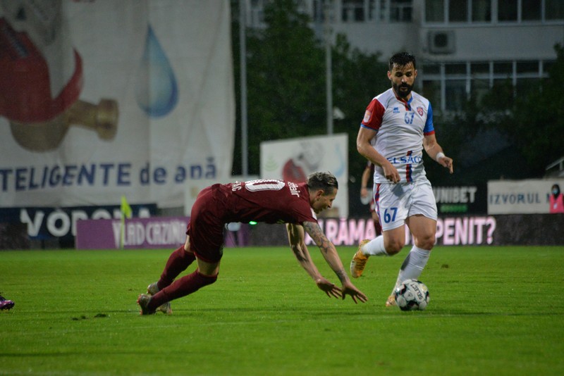 Într-un duel cu ceferistul Deac | Foto: GSP