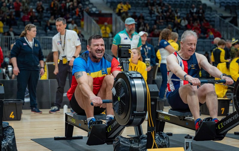 România obține 6 medalii la canotaj în ultima zi a Invictus Games 2025