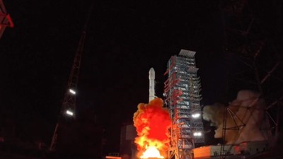 Nava spațială lansată de China