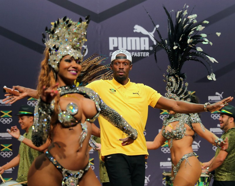 Jocurile Olimpice. Usain Bolt a dansat samba la Rio de Janeiro și s-a holbat la voluptoasele brazilience