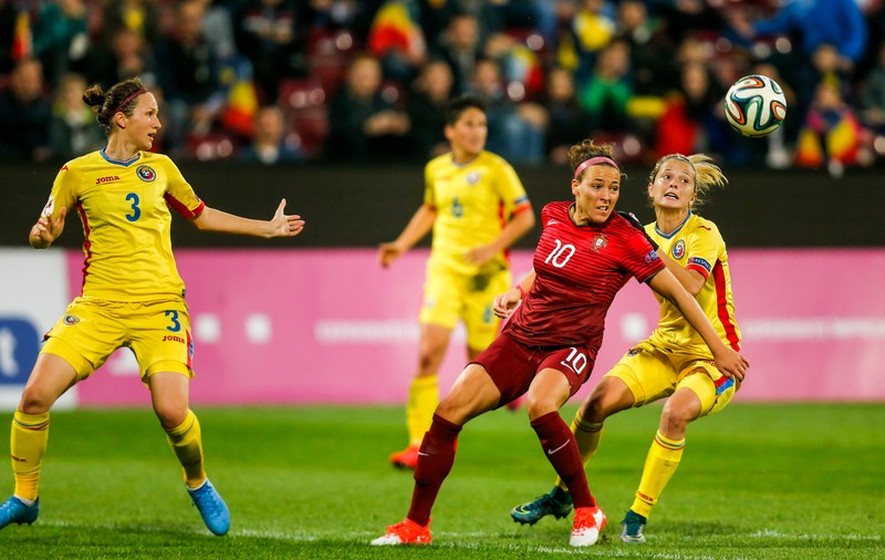 Fotbal feminin. România - Portugalia 1-1. Fetele au ratat calificarea la Campionatul European. În tur, 0-0 / LIVEBLOG&VIDEO