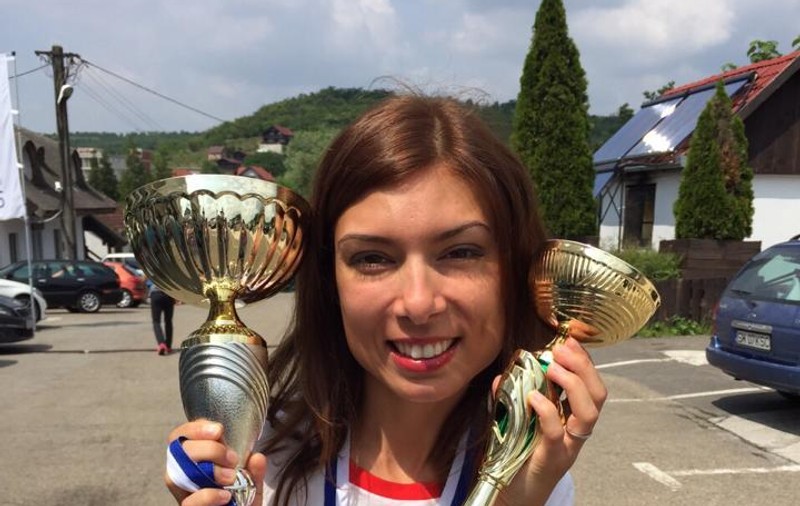 Ioana Molnar, campioană națională la triatlon, distanță lungă