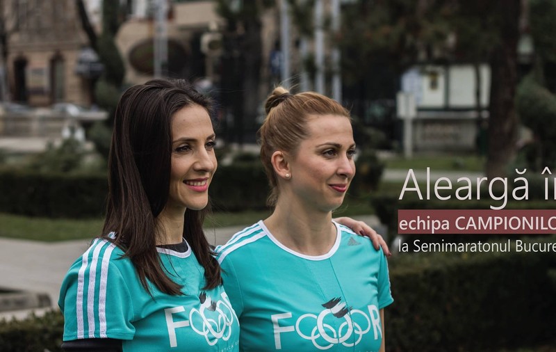 Andreea Răducan, Sandra Izbașa și Alina Dumitru aleargă la Semimaratonul București / VIDEO