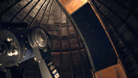 Imagine din cupola Observatorului captură: PRO TV