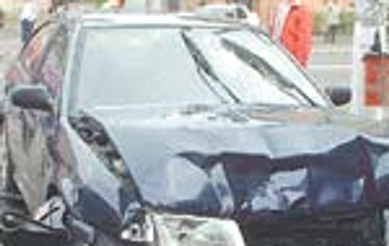 Cinci fotbalisti din Baia Mare, implicati intr-un accident