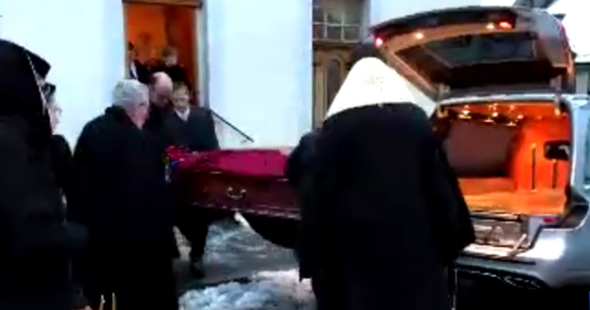 Primele imagini ale sicriului cu trupul Regelui Mihai