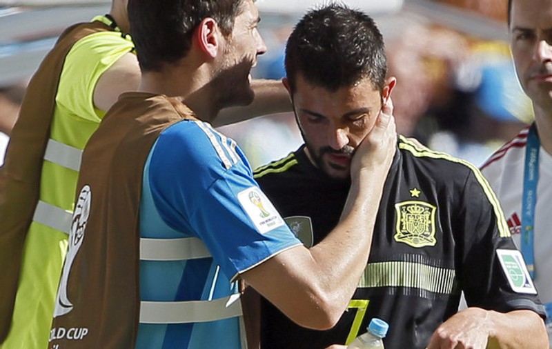 Del Bosque l-a făcut pe David Villa să plângă: ”Ştiu că e supărat pe mine”