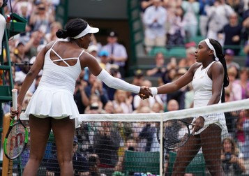 Cori Gauff și Venus Williams