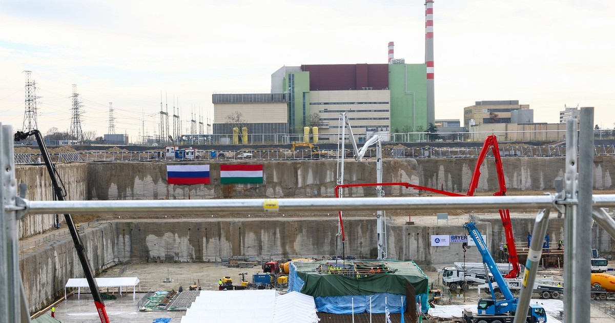 Lucrările de extindere a centralei nucleare Paks 2 au început în ianuarie anul acesta Foto: Profimedia