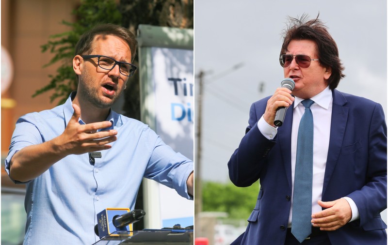 Candidatul USR-PLUS Dominic Fritz a câștigat primăria Timișoara. Nicolae Robu și-a recunoscut înfrângerea: ”Diferența este surprinzător de mare”