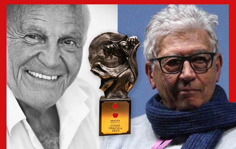 Legendarii regizori ENZO G. CASTELLARI şi SERGIO MARTINO la Dracula Film Festival