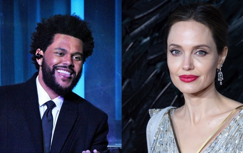 Angelina Jolie și The Weeknd, surprinși din nou împreună. S-au distrat la un concert din Los Angeles