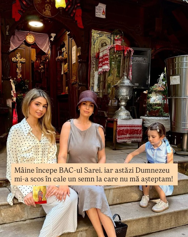 Emoții mari pentru Anca Serea: „Nu am închis un ochi toată noaptea.” Fiica vedetei susține bacalaureatul