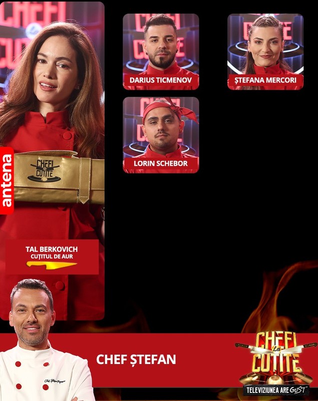 „Chefi la cuțite”, 3 decembrie 2025. Pentru prima dată în istoria emisiunii, pe platoul de filmare vor exista patru echipe