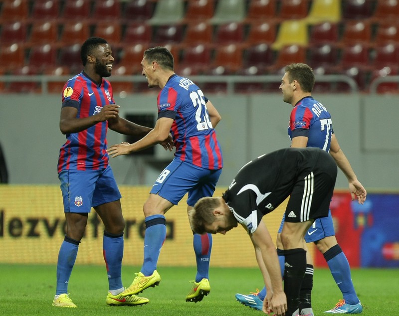 FOTO & VIDEO/ Steaua - Aalborg 6-0. Şase goluri în 22 de minute!!!