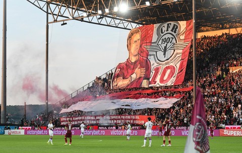 Ciprian Deac și-a luat rămas-bun de la CFR Cluj într-un meci emoționant cu o atmosferă spectaculoasă în Gruia