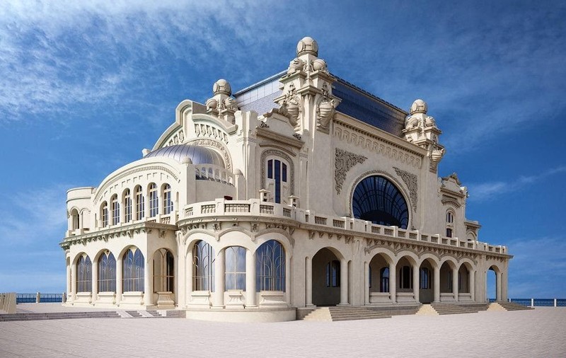 GALERIE FOTO | Cum va arăta Cazinoul din Constanța după restaurare. Inaugurarea este programată pentru ianuarie 2022