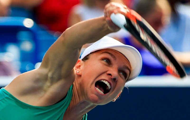 Ce exerciții face Simona Halep pentru îmbunătățirea serviciului | VIDEO