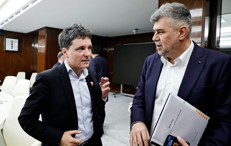 Marcel Ciolacu, discuții cu Nicușor Dan la Palatul Victoria. Ce variante de fluidizare a traficului s-au analizat