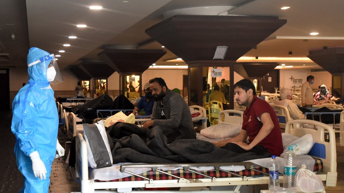 Imagine dintr-un spital COVID din New Delhi | Foto: Profimedia
