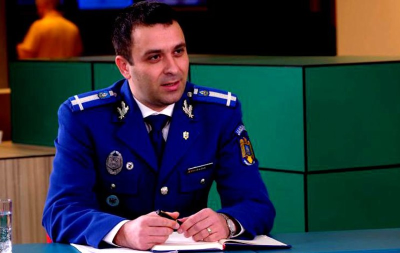 Laurenţiu Cazan, coordonatorul jandarmilor la protestul din 10 august, urmează să fie premiat