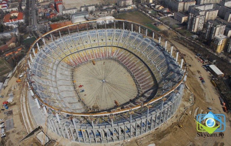 Foto | Stadionul "National Arena" este aproape gata!
