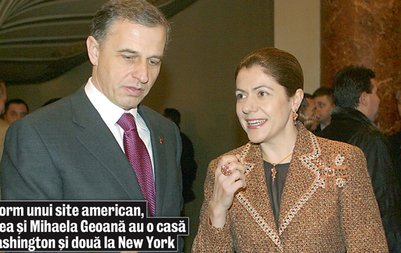 Familia Geoană are trei locuinţe în SUA!