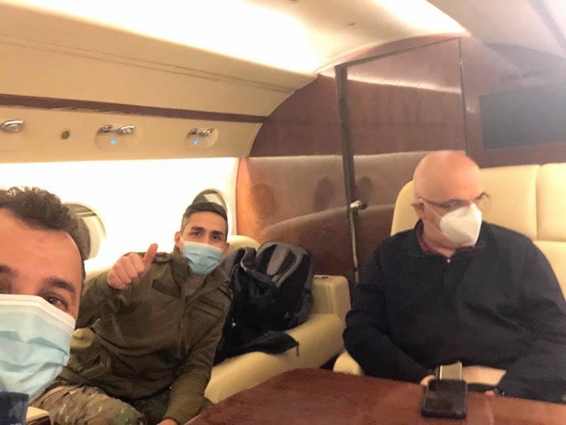 Valeriu Gheorghiță, alături de Raed Arafat și Constantin Spînu, șeful Direcţiei informare şi relaţii publice - MApN
