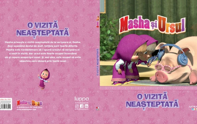 O vizită neașteptată, figurină - Ediția nr. 1 (Masha și Ursul)