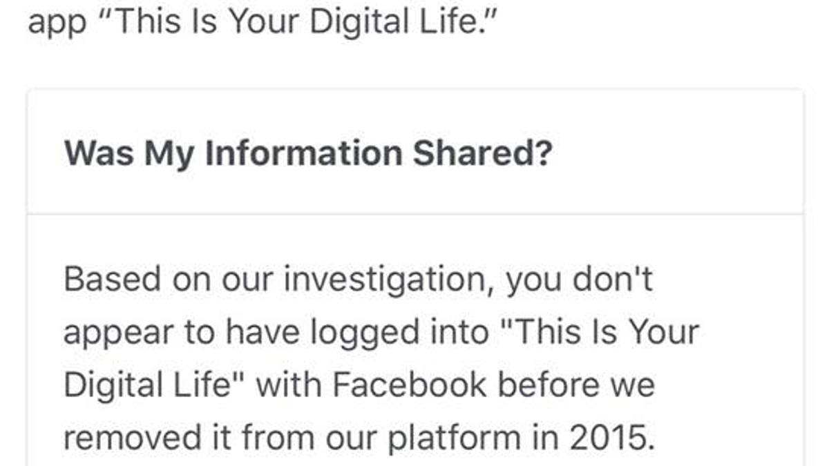 Mesajul pe care Facebook îl trimite celor cu date furate. Print screen cu mesajul trimis de Facebook