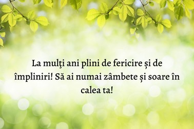 Mesaje de La Mulți Ani cu ocazia onomasticii
