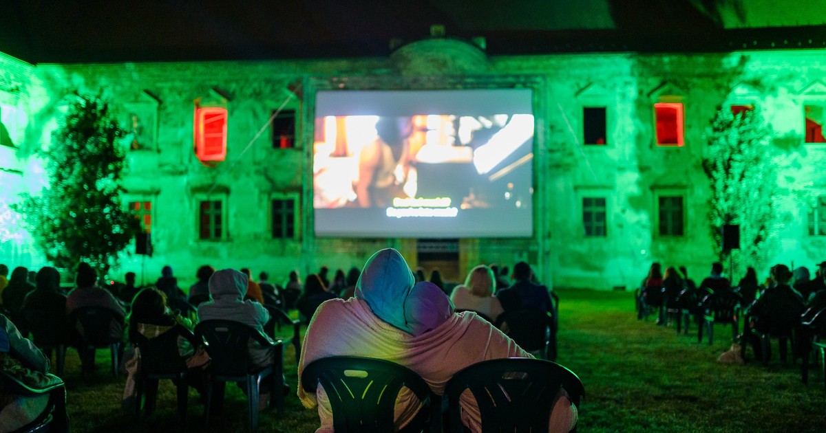 Cinema în aer liber la Bonțida, în cadrul TIFF