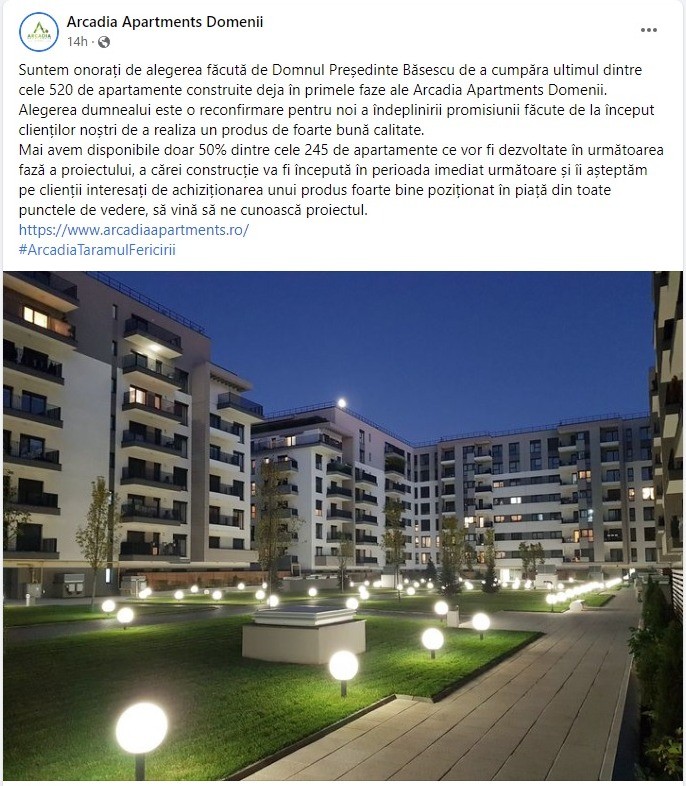 Așa arată complexul rezidențial unde va locui fostul președinte