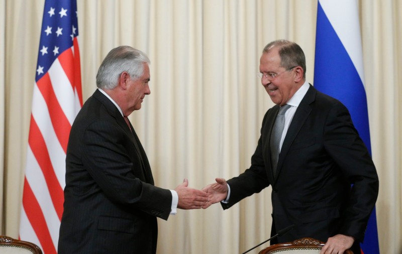 Criza din Siria | Șeful diplomației americane, primit la Moscova de Vladimir Putin și Serghei Lavrov