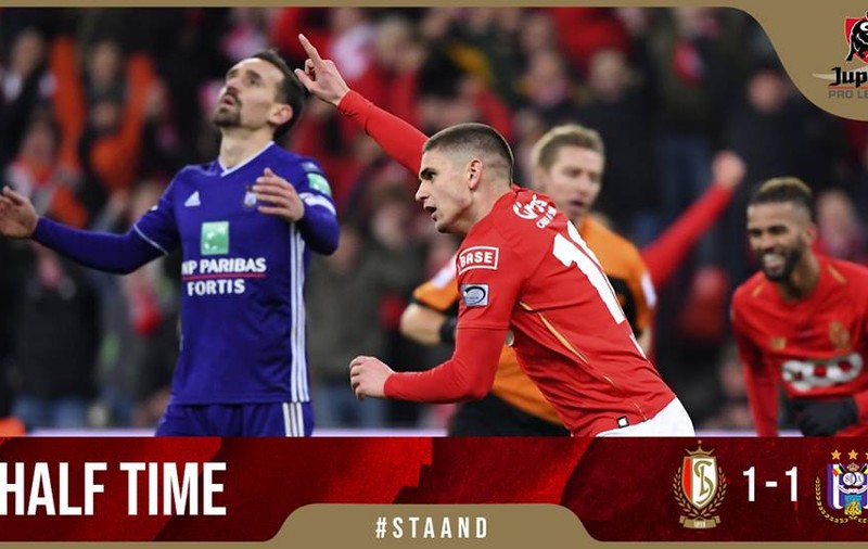 Răzvan Marin a marcat în derby-ul Standard Liege - Anderlecht. Victorie în minutul 89