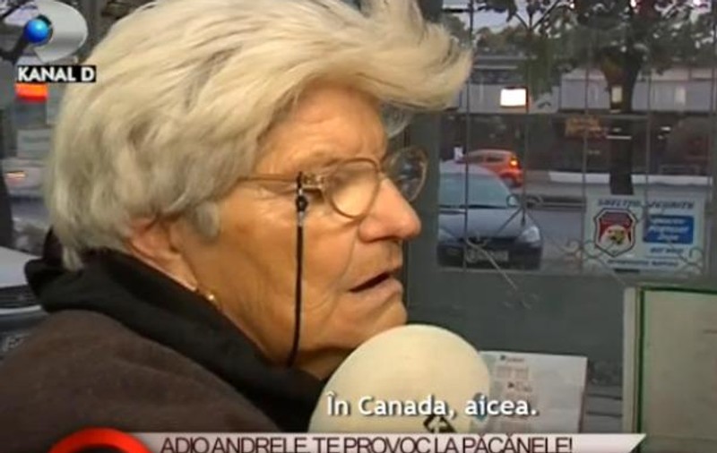 Uite-o pe bunica păcănelelor!