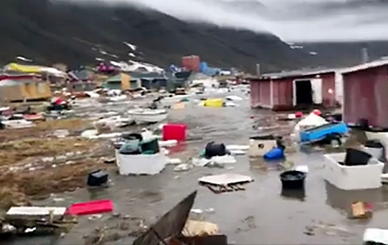 VIDEO | Tsunami în Groenlanda, în urma unui cutremur. Mai multe persoane sunt date dispărute