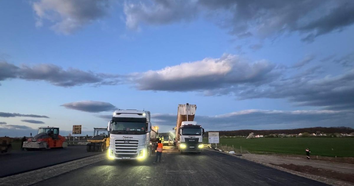 Activitate pe ??????? ? al ??????????? ????????????? ?? ???? tronson între DN1 (Otopeni) și DN1a (Buftea-Mogosoaia).