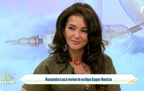 Ruxandra Luca s-a întors în echipa „Super Neatza” la Antena 1. Ce a spus despre momentul controversat prin care a trecut