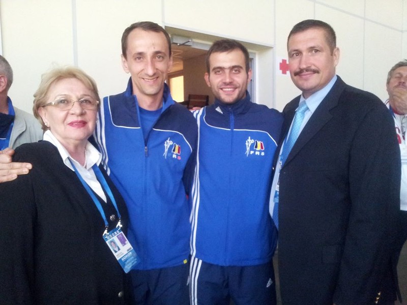 Tiberiu Dolniceanu, alături de Ana Pascu, Mihai Covaliu si Marius Florea