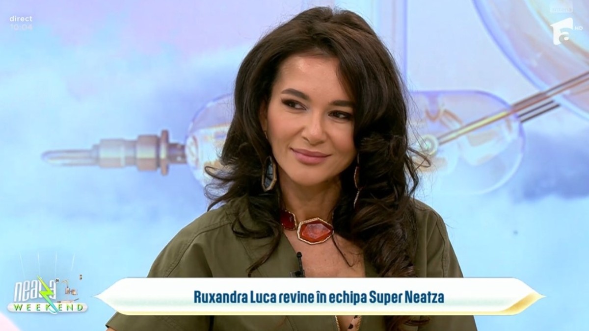 Ruxandra Luca s-a întors la Super Neatza
