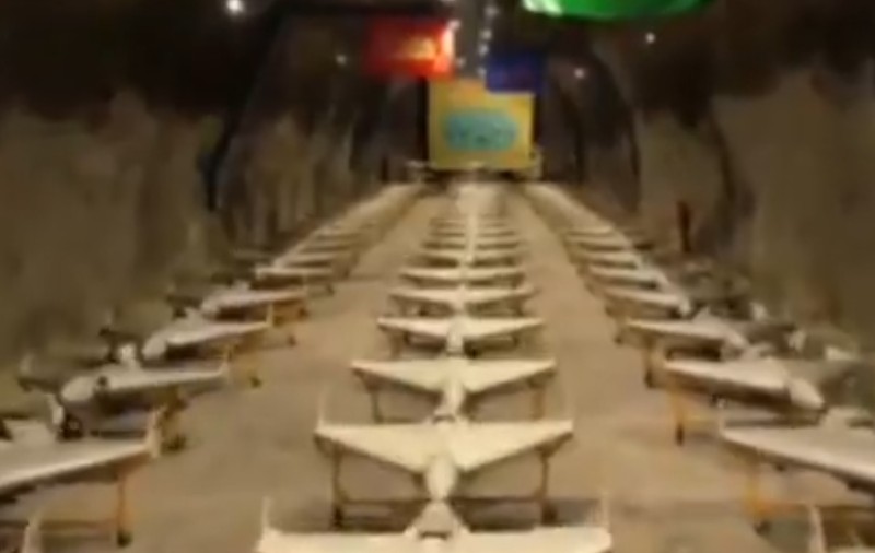 Iranul dezvăluie o bază subterană masivă cu sute de drone și zeci de rachete pregătite pentru a fi folosite contra SUA și a Israelului