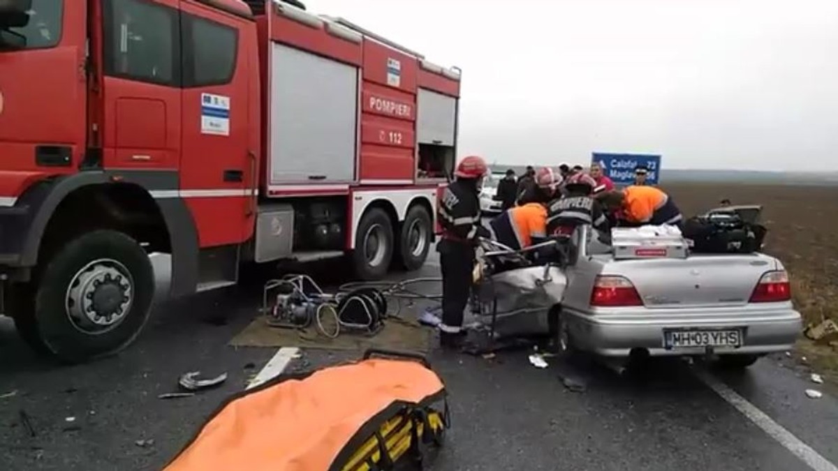 accident în Rogova, Mehedinți