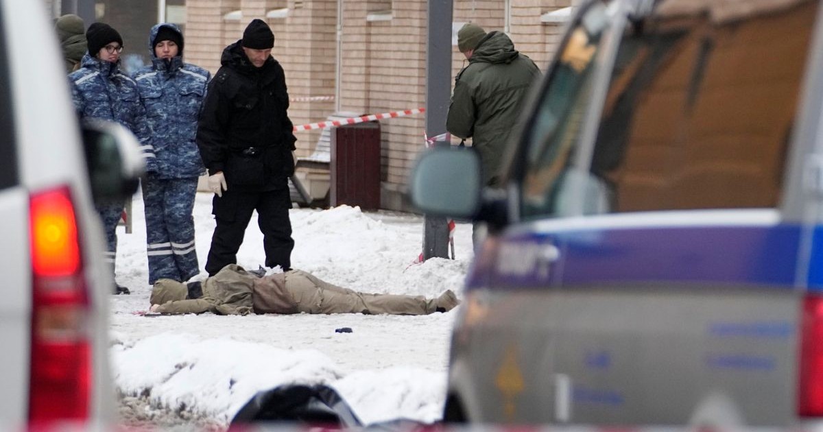Anchetatorii, la locul unde a fost ucis Igor Kirillov